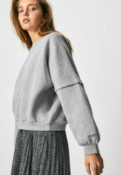 Pepe Jeans DEBBIE - Sweatshirt - Gris Marl -Pepe Jeans Soldes Magasin 00b29dc381bb4316949329adf5c3160b
