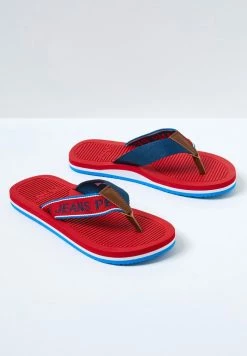 Pepe Jeans OFF BEACH MULTI - Tongs - Rot -Pepe Jeans Soldes Magasin 0170f4529ad64247bf2109c9ed2de986