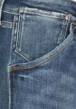 Pepe Jeans MASON - Jean Slim - Dark-blue Denim -Pepe Jeans Soldes Magasin 0234113ffd6c40b3b9afd0f172a03395