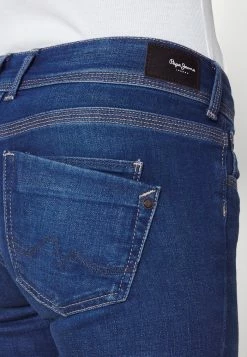 Pepe Jeans SATURN - Jean Droit - Blue Denim -Pepe Jeans Soldes Magasin 024a0b337e4a4373b3965883dc85597d