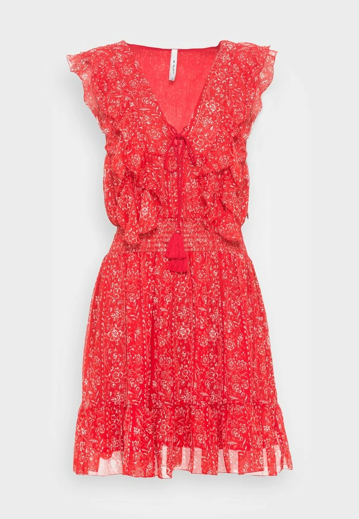 Pepe Jeans LATISHA - Robe De Jour - Red 4 Pepe Jeans LATISHA - Robe De Jour - Red – Image 4