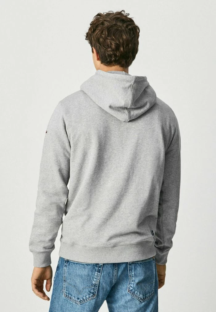 Pepe Jeans GEORGE - Sweat à Capuche - Gris Marl 3 Pepe Jeans GEORGE - Sweat à Capuche - Gris Marl – Image 3
