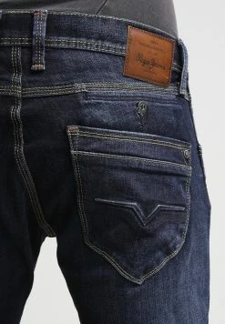 Pepe Jeans SPIKE WISER WASH - Jean Droit - Dark-blue Denim 13 Pepe Jeans SPIKE WISER WASH - Jean Droit - Dark-blue Denim -Pepe Jeans Soldes Magasin 03e37b0632814f1c8eda1974acd6f537