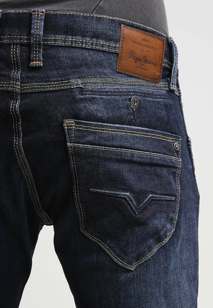 Pepe Jeans SPIKE WISER WASH - Jean Droit - Dark-blue Denim 7 Pepe Jeans SPIKE WISER WASH - Jean Droit - Dark-blue Denim – Image 7