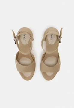 Pepe Jeans MAIDA BASS - Sandales à Plateforme - Sand -Pepe Jeans Soldes Magasin 041ffaf391604996b365384ff0a9e5ab