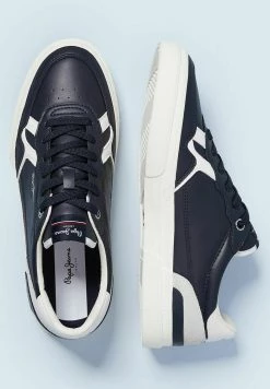 Pepe Jeans KENTON - Baskets Basses - Dark Blue 9 Pepe Jeans KENTON - Baskets Basses - Dark Blue -Pepe Jeans Soldes Magasin 0587636448034265a2c3a08f93a84a27