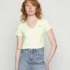Pepe Jeans VIOLETTE - T-shirt Basique - Soft Lime