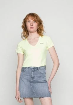 Pepe Jeans VIOLETTE - T-shirt Basique - Soft Lime