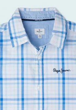 Pepe Jeans NICOLAS - Chemise - Blue -Pepe Jeans Soldes Magasin 06054d74521349c1a02addaa4d83e5bc