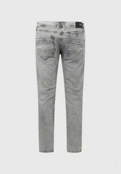 Pepe Jeans SPIKE - Jeans Fuselé - Grey Denim -Pepe Jeans Soldes Magasin 061058d9f2da4549b19ce6be9af9d4cb