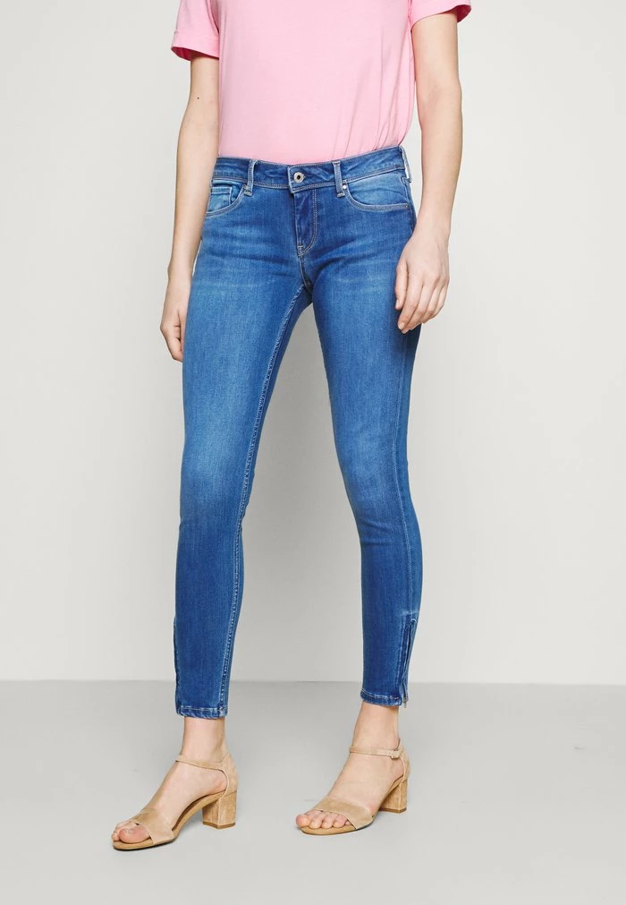 Pepe Jeans LOLA ZIP - Jeans Skinny - Denim 1 Pepe Jeans LOLA ZIP - Jeans Skinny - Denim