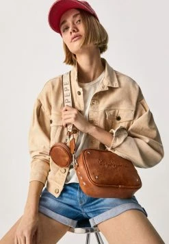Pepe Jeans BASSY - Sac Bandoulière - Tabaco