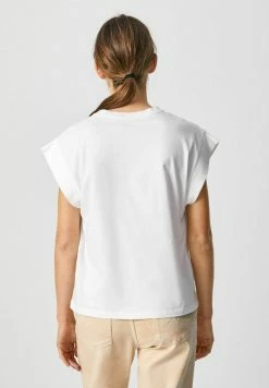Pepe Jeans CAROLINE - T-shirt Imprimé - Blanco -Pepe Jeans Soldes Magasin 07f160d24ec543e998cb760729c2dfaa
