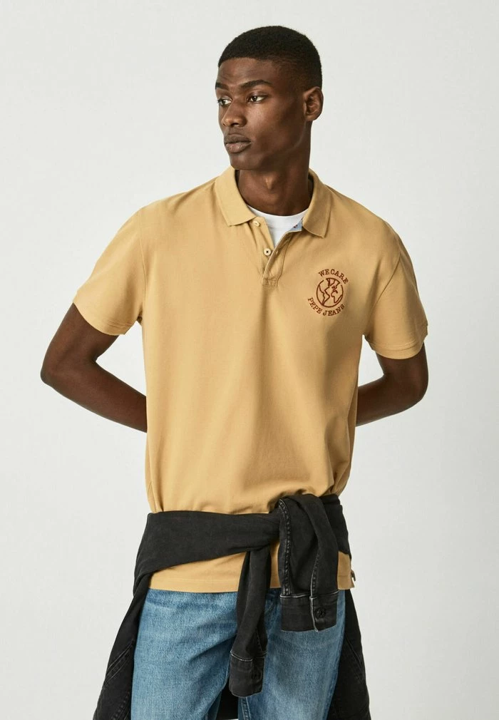 Pepe Jeans DARRYL - Polo - Beige 1 Pepe Jeans DARRYL - Polo - Beige