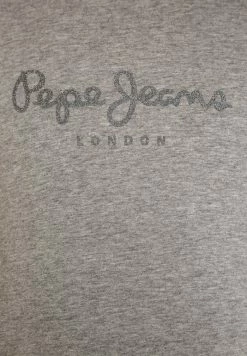 Pepe Jeans HANA GLITTER - T-shirt à Manches Longues - Grey Marl -Pepe Jeans Soldes Magasin 0880df7ba424485ab2d9cb896c42767b