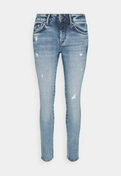 Pepe Jeans PIXIE STITCH - Jeans Skinny - Light Blue -Pepe Jeans Soldes Magasin 08a61f6be97442af884ed8880890193e