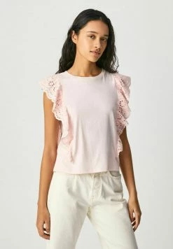 Pepe Jeans BRUNELLA - T-shirt Basique - Light Pink