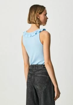 Pepe Jeans DORINA N - Débardeur - Dazed Blue -Pepe Jeans Soldes Magasin 097f83bd09d744efa05b50f7ff92d1e9