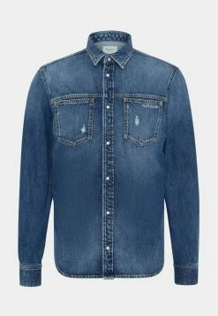 Pepe Jeans UNION - Chemise - DENIM -Pepe Jeans Soldes Magasin 09ab7b73f8604b8c8f0fa753041336d0