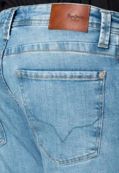 Pepe Jeans CASH WISER WASH - Jean Droit - Light Blue Denim -Pepe Jeans Soldes Magasin 0a631a5c616d492c86d47738ca2458c5