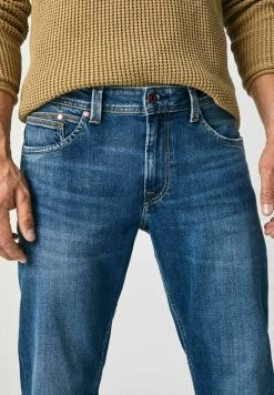 Pepe Jeans NEW JEANIUS - Jean Droit - Denim -Pepe Jeans Soldes Magasin 0b5e56656a27413fa3975a1a10566200