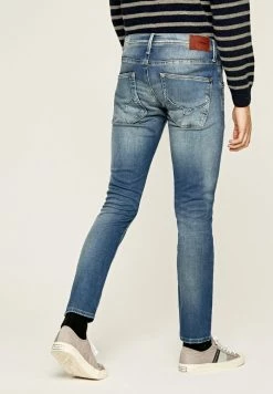 Pepe Jeans Jean Slim - Blue Denim -Pepe Jeans Soldes Magasin 0bd4de427b1341aa8e327693b0bafc37