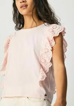 Pepe Jeans BRUNELLA - T-shirt Basique - Light Pink -Pepe Jeans Soldes Magasin 0e5e61825e6b4ea78b6c7ddbe98305f0