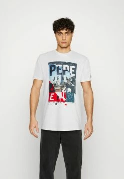 Pepe Jeans AINSLEY - T-shirt Imprimé - White