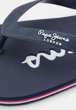 Pepe Jeans BAY BEACH BRAND - Sandales De Bain - Navy -Pepe Jeans Soldes Magasin 0ec345e2dcb742be86e2c042dbc3c56c