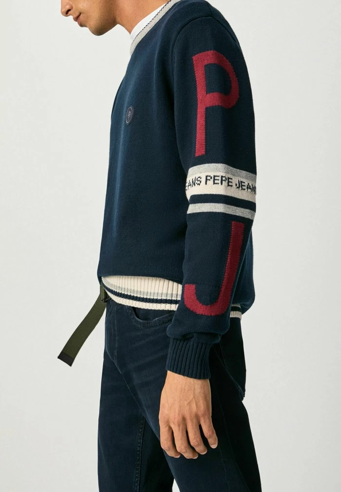 Pepe Jeans DAVID - Pullover - Dark Blue 4 Pepe Jeans DAVID - Pullover - Dark Blue – Image 4