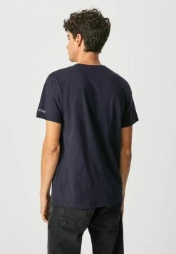 Pepe Jeans AZZO - T-shirt Imprimé - Airforce Blau -Pepe Jeans Soldes Magasin 10c14f5784c84bea919ec60e289776a0