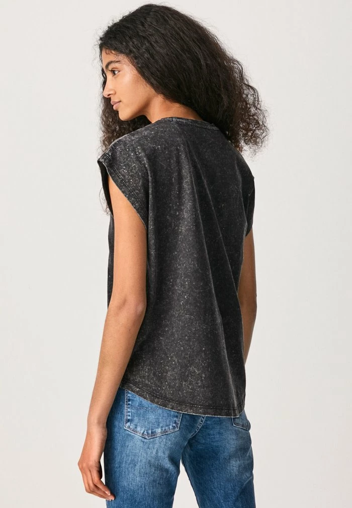 Pepe Jeans BON - T-shirt Imprimé - Black 4 Pepe Jeans BON - T-shirt Imprimé - Black – Image 4