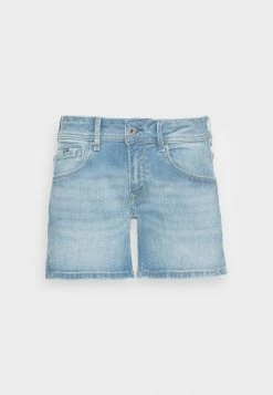 Pepe Jeans SIOUXIE - Short En Jean - Denim -Pepe Jeans Soldes Magasin 11833f022eb74b34a9ae82dc72556d91