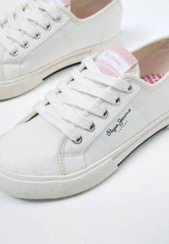 Pepe Jeans BRADY BASIC - Baskets Basses - Blanco -Pepe Jeans Soldes Magasin 1289694819ac4b618acf3c9421b39b07