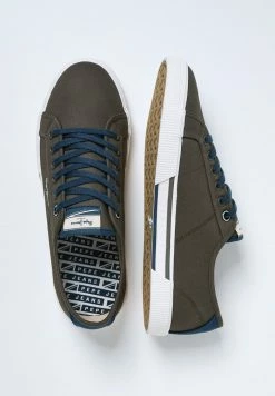 Pepe Jeans BRADY BASIC - Baskets Basses - Verde Caqui -Pepe Jeans Soldes Magasin 12ad1a4c5adb4d2bbdb5c15da6782456