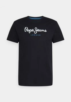 Pepe Jeans EGGO - T-shirt Imprimé - Black -Pepe Jeans Soldes Magasin 12b7806fa489459285dbe9bb8629280b