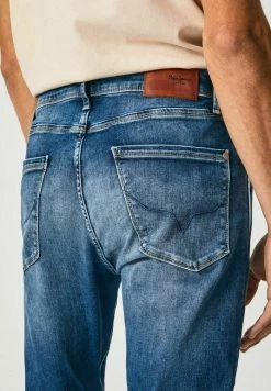 Pepe Jeans Jean Slim - Blue Denim -Pepe Jeans Soldes Magasin 1310fd11fe4e4bd7b502340be792f6e7