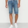 Pepe Jeans SHORT USED GYMDIGO - Short En Jean - Denim