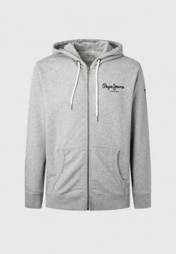 Pepe Jeans GEORGE - Sweat à Capuche Zippé - Gris Marl 10 Pepe Jeans GEORGE - Sweat à Capuche Zippé - Gris Marl -Pepe Jeans Soldes Magasin 1362f131e0b04285b8ca7e4307d3ce81