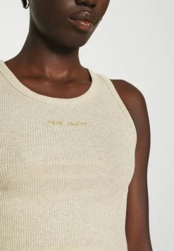 Pepe Jeans VICTORIA - Débardeur - Beige -Pepe Jeans Soldes Magasin 13cca167a9b3463c9a97992c0db0f629