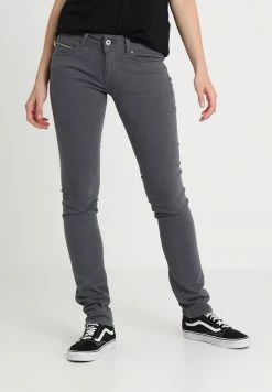 Pepe Jeans KATHA MID SLIM - Pantalon Classique - Deep Grey