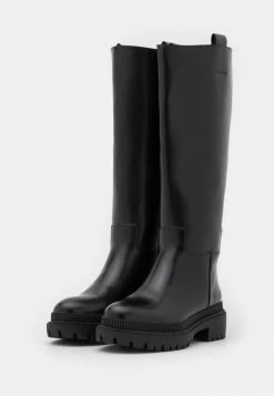 Pepe Jeans BETTLE RAIN - Bottes à Plateau - Black -Pepe Jeans Soldes Magasin 140607ae380b4f668b3588b77abbad68