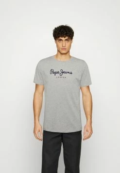 Pepe Jeans EGGO - T-shirt Imprimé - Grey Melange