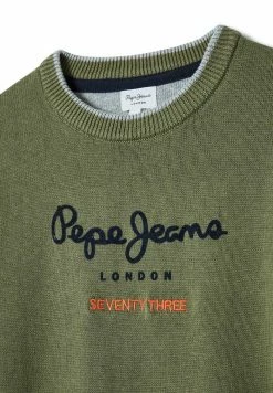Pepe Jeans MICHAEL - Sweatshirt - Dark Green -Pepe Jeans Soldes Magasin 14e48e4ea1a64e868a9266b9fdabd48e