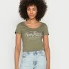 Pepe Jeans BAIA - T-shirt Imprimé - Vineyard Green