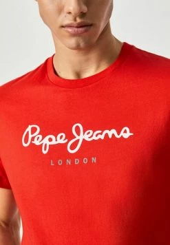 Pepe Jeans EGGO - T-shirt Imprimé - Red -Pepe Jeans Soldes Magasin 177b6ec8201041ea8813287615941ce2