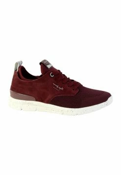 Pepe Jeans BASKET JAYDEN TECH - Baskets Basses - Red -Pepe Jeans Soldes Magasin 1831f6f272a74592b6433882bcac38c4