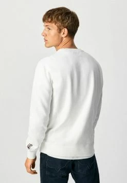 Pepe Jeans Sweatshirt - Blanco -Pepe Jeans Soldes Magasin 18dd21dc097d46fb97fb045073f93cbf