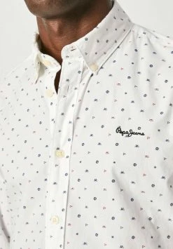 Pepe Jeans PHELIX - Chemise - White -Pepe Jeans Soldes Magasin 19136e5c991e43e69b4b849af6e0c158