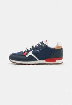 Pepe Jeans BRITT MAN FLAG - Baskets Basses - Navy